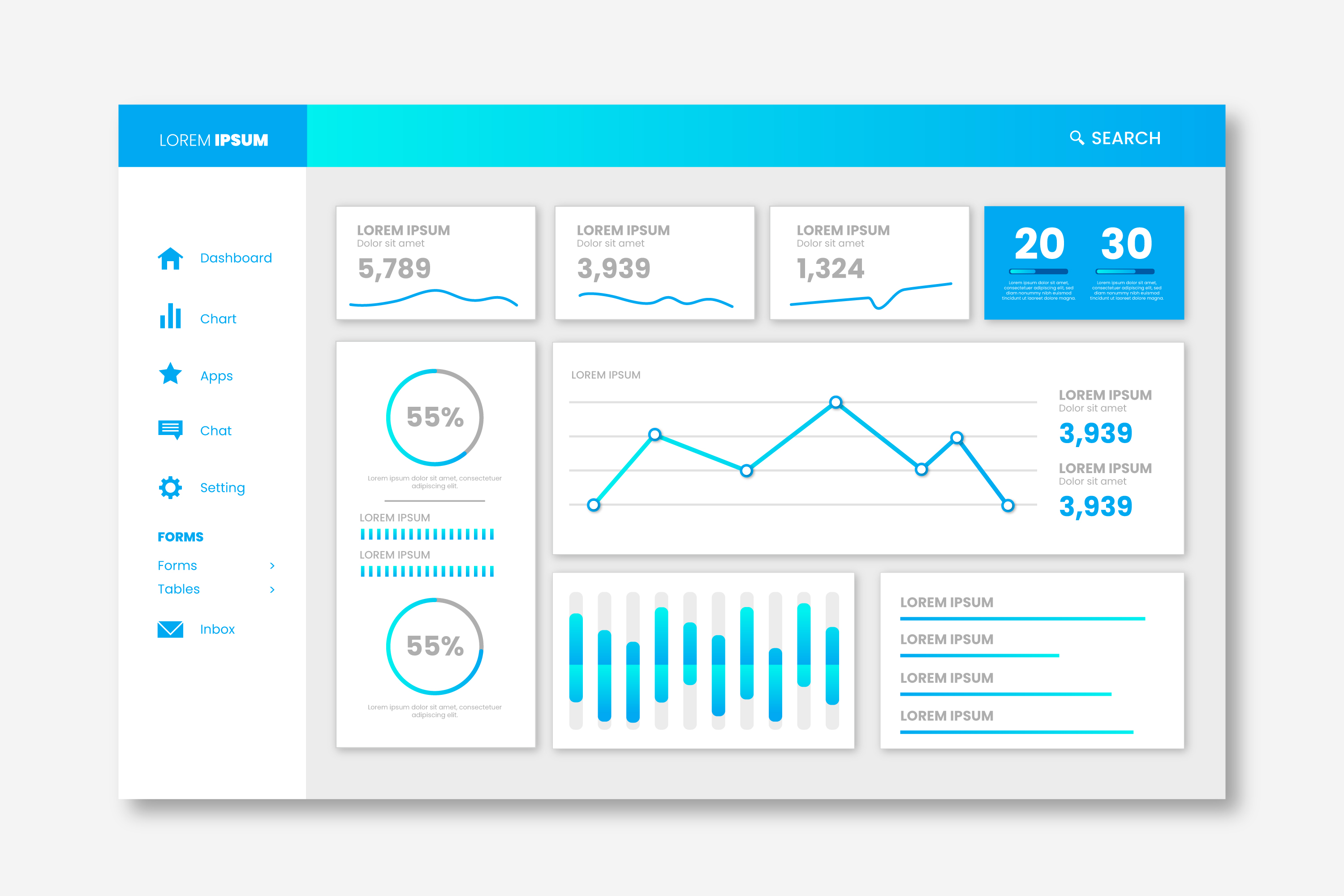Dashboard DeporGestion